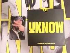 東方神起 ユノ ソロアルバム I KNOW(CD/フォトカード/ステッカーのみ)