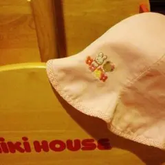 familiar ピンク系リバーシブルハット53