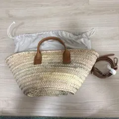 ZARA かごバッグ