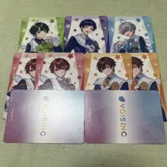 VOISINGチップス3　すたぽらカード ５人コンプ＋２枚