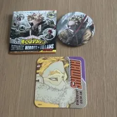 僕のヒーローアカデミア原画展 コレクション缶バッジ コースター ☆ホークス