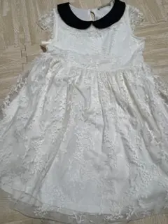 ZARA ホワイト　ワンピース　 レース　入学式