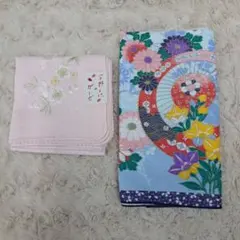 宇野千代　ハンカチ