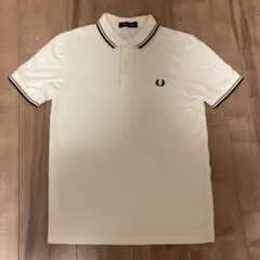 FRED PERRY ホワイトポロシャツ S