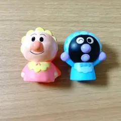 指人形　ゆび人形　ソフビ　あかちゃんバイキンマン　赤ちゃんアンパンマン