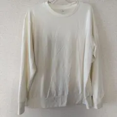 UNIQLO アイボリー スウェット Lサイズ新品未使用