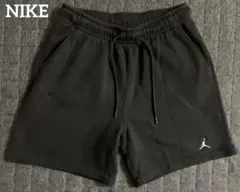 NIKE ナイキ　ジャンプマンロゴ スウェットショートパンツ　ハーフパンツ　黒