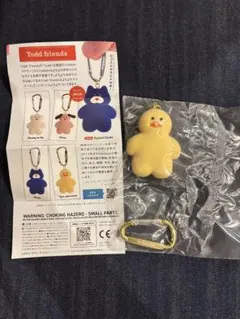 mojojojo フィギュアマスコット　イエロー　ひよこカラビナキーホルダー