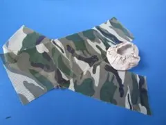 1/6スケールGIジョーアクションフュギュア カスタム用迷彩柄 布製品セット！