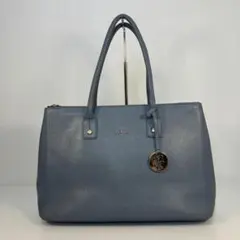 FURLA フルラ　トートバッグ　ハンドバッグ　チャーム付　レザー