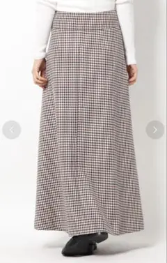 ミラオーエン　チェックフレアスカート　サイズ1