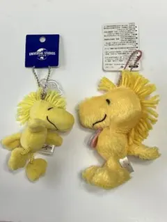 ウッドストック　マスコット　USJ ぬいぐるみ　ストラップ　タグ付き 未使用品