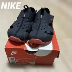 NIKE ナイキ　サンレイプロテクト2 サンダル 15㎝ ブラック