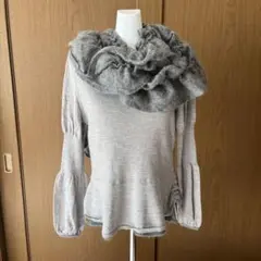 JUDY ニット　マフラー付き