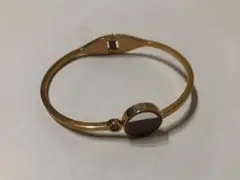 【希少】ゴールド バングル エアーズロック赤砂