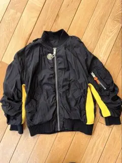 DIESEL ブラック・イエロー ブルゾン