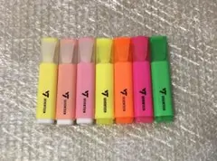 【未使用】SEVENTEEN FACE THE SUN 蛍光ペン 7本セット