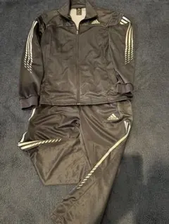 adidas ネイビージャージ上下セット サイズO