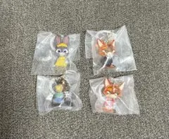 ズートピア2めじるしアクセサリー 4個セット