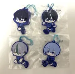 一番くじ　ブルーロック　夢中の連鎖　Ｉ賞ラバーチャーム　4点セット