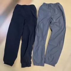 ユニクロ　ストレッチウォームイージージョガーパンツ150cm 2つセット