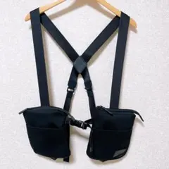 ZARA ユーティリティベスト 黒 M テック系 タグ付 - メルカリ
