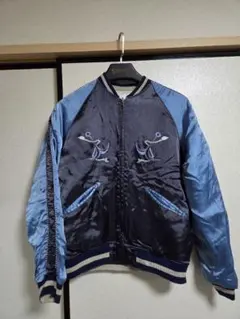 フ*フ様 ANREALAGE 21AW 刺繍スカジャン 48 - メルカリ