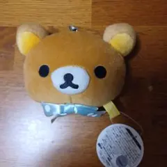 リラックマドットリボンぬいぐるみパスケース