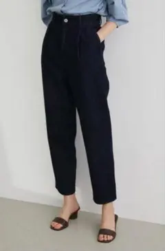 美品 タックラウンドデニム　スタイルミキサー　スタミキ　XS SS