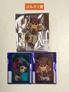 鬼滅の刃 ハロウィン 2025 アクスタ　メタリックカード 獪岳　悲鳴嶼