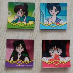森永　セーラームーン　 シールＥ　4枚