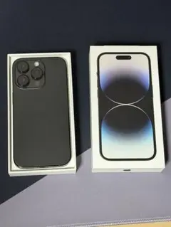 iPhone14Pro 128GB ブラック SIMフリー 箱付 美品即購入歓迎