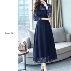 ドレス パーティードレス マキシワンピース ロングドレスワンピース ロング