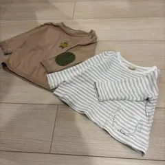 80サイズ　トップス　2枚セット
