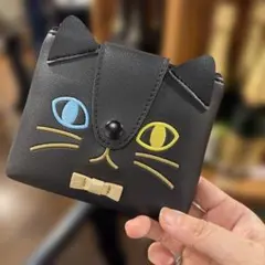 ２０２6年　カルディ　くろねこコインケース 小銭入れ カラビナ付き