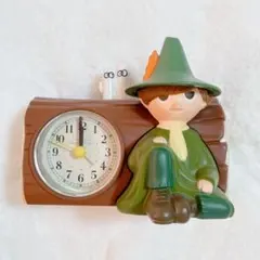 ムーミン スナフキン おしゃべり目覚まし時計（絶版/中古/正常作動品