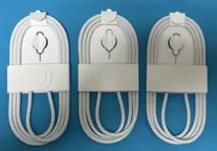 iPhone純正 Type-C充電ケーブル ×3本（iPhone 16e同梱品）
