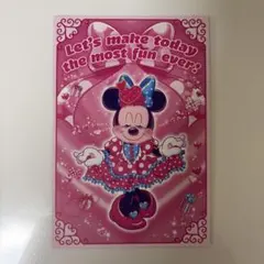 ディズニーパルパルーザ ミニーのファンダーランド グリーティングカード③