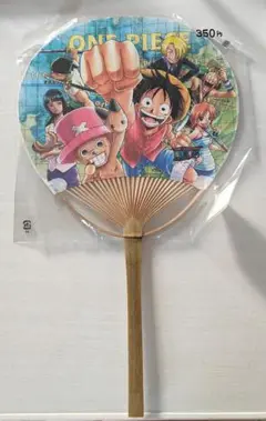 ONE PIECE ワンピース　うちわ ルフィと仲間たち