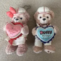 Duffy & ShellieMay ぬいぐるみセット　ダッフィ　シェリーメイ