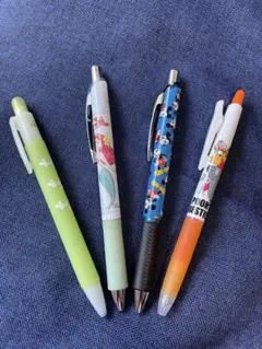 【４本セット】東京ディズニーリゾート 筆記具 シャープペン　ボールペン