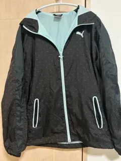 PUMA ドット柄 ナイロンジャケット