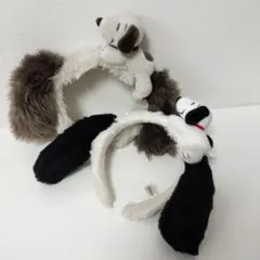 USJ スヌーピーカチューシャ　ペア　2セット　ユニバ