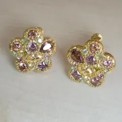 マリークワント　MARY QUANT イヤリング　デイジー　フラワー　ビジュー