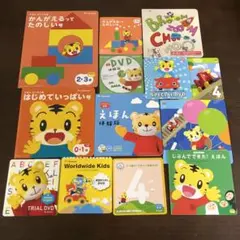 ベネッセ こどもちゃれんじ DVD 教材 お試しセット 知育絵本