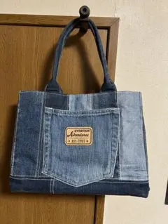 デニムトートバッグ⭐️週末値下げ‼️