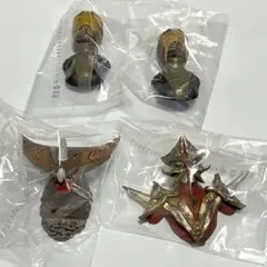 一番くじ ウルトラマンシリーズ 怪獣超大全 vol.2 F賞 怪獣頭鑑4種セット