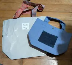 KALDI　2026　福袋のトートバッグ、２種類