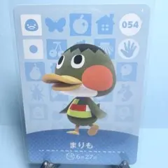 【住民】どうぶつの森 amiiboカード 054 まりも アミーボ あつ森