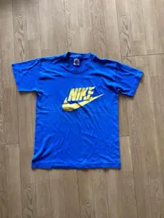 【超稀少 激レア】NIKE ヴィンテージ ロゴ Tシャツ 青黄 銀タグ